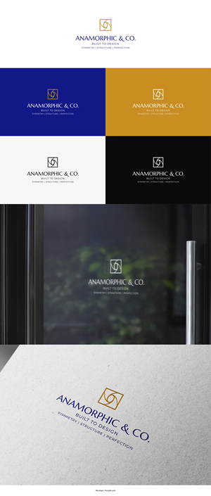 Logo Design by Manal Mohaine for Anamorphic & co.  | Design #29731663