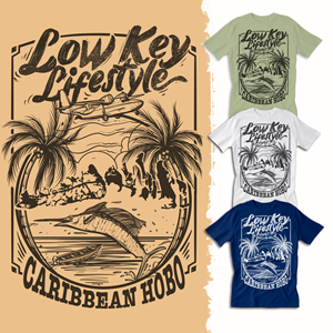 T-shirt Design by Falih A for Caribbean Hobo | Design: #29724666