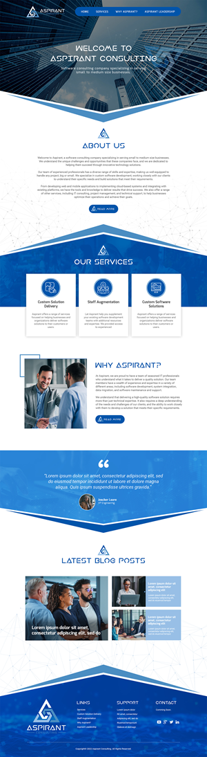 Wordpress Design by MAHABA for this project | Design: #29731103