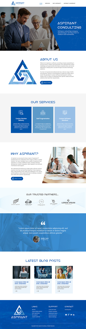 Wordpress Design by MAHABA for this project | Design: #29731324