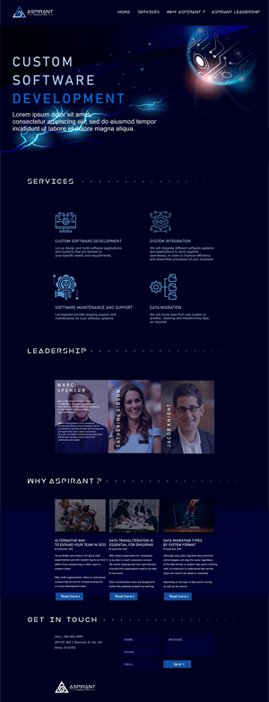 Wordpress Design by devanlustig