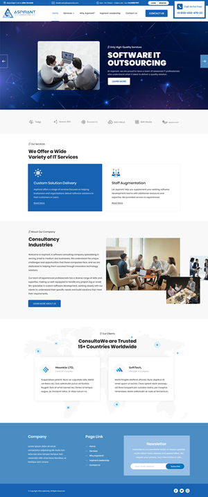 Wordpress Design by  Artman for this project | Design: #29750111