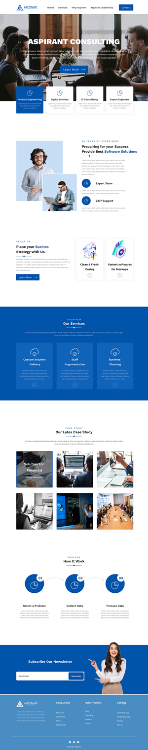 Wordpress Design by Samahir Sharif for this project | Design: #29732219