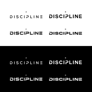 Word T-Shirts Design DISCIPLINE