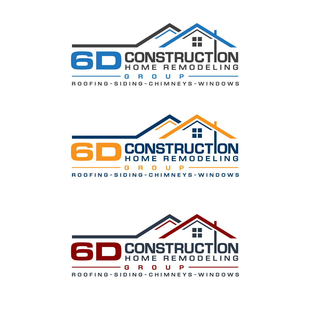 Elegant, Playful, General Construction Logo Design for 6D Construction ...