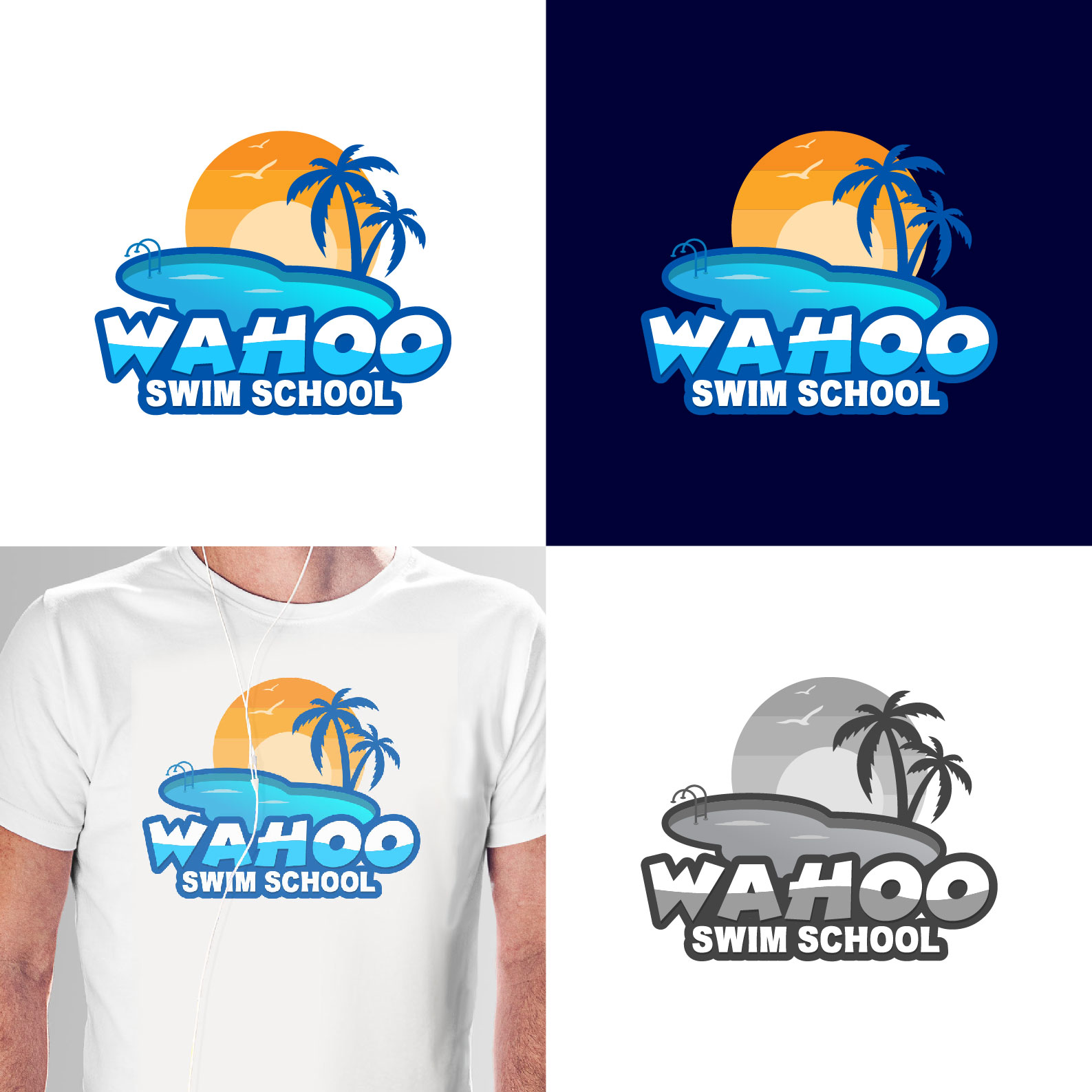 Diseño de Logo por 4tech services para Parkland Pirates Aquatic Club | Diseño #29732107