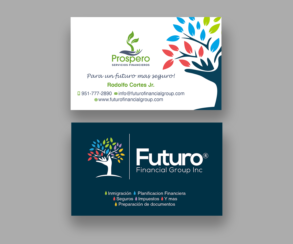 Business Card Design by Andrés Sebastián for this project | Design #29736481