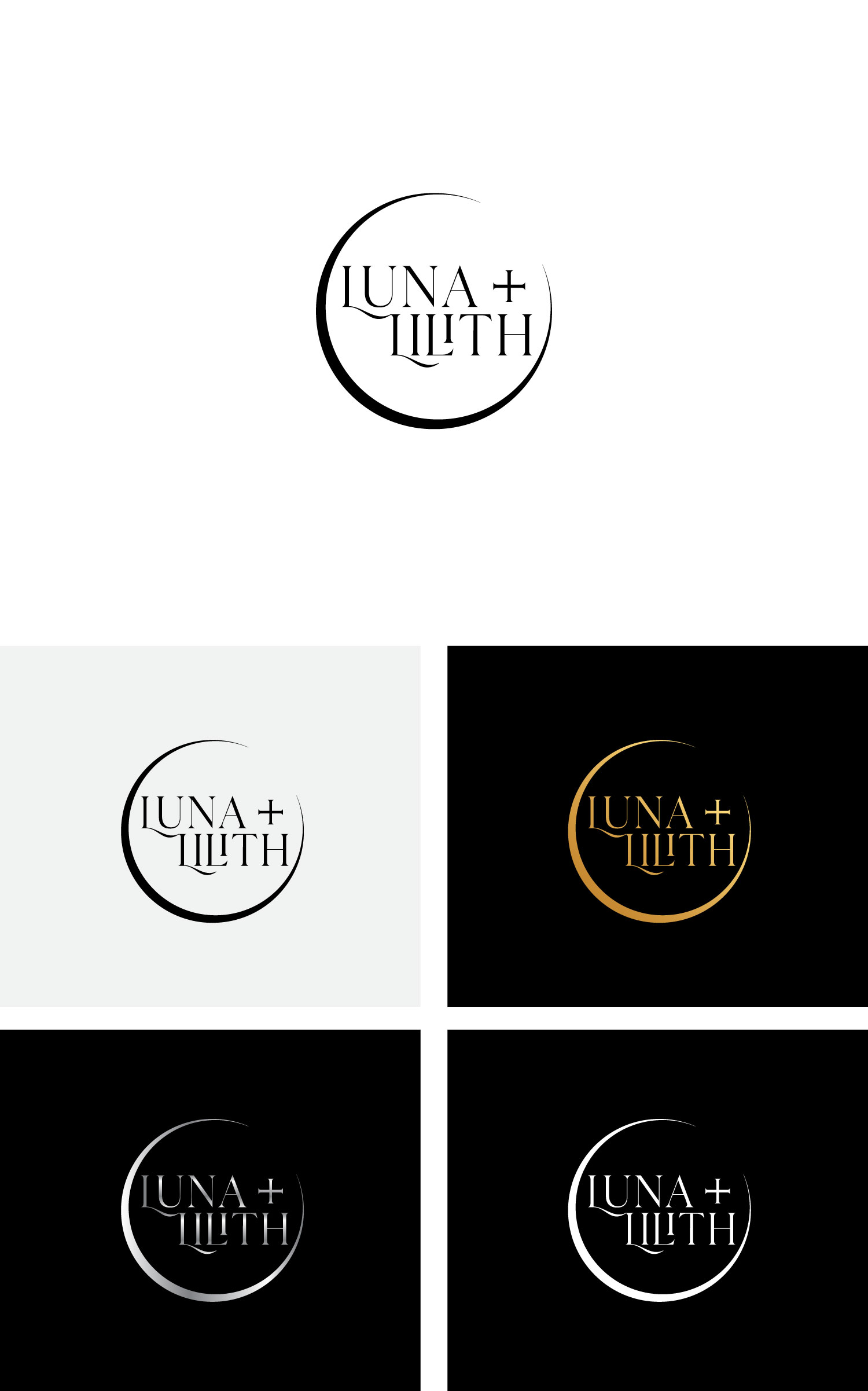 Logo Design by Mi Design1 for Luna Lilith LLC | Design #29752341