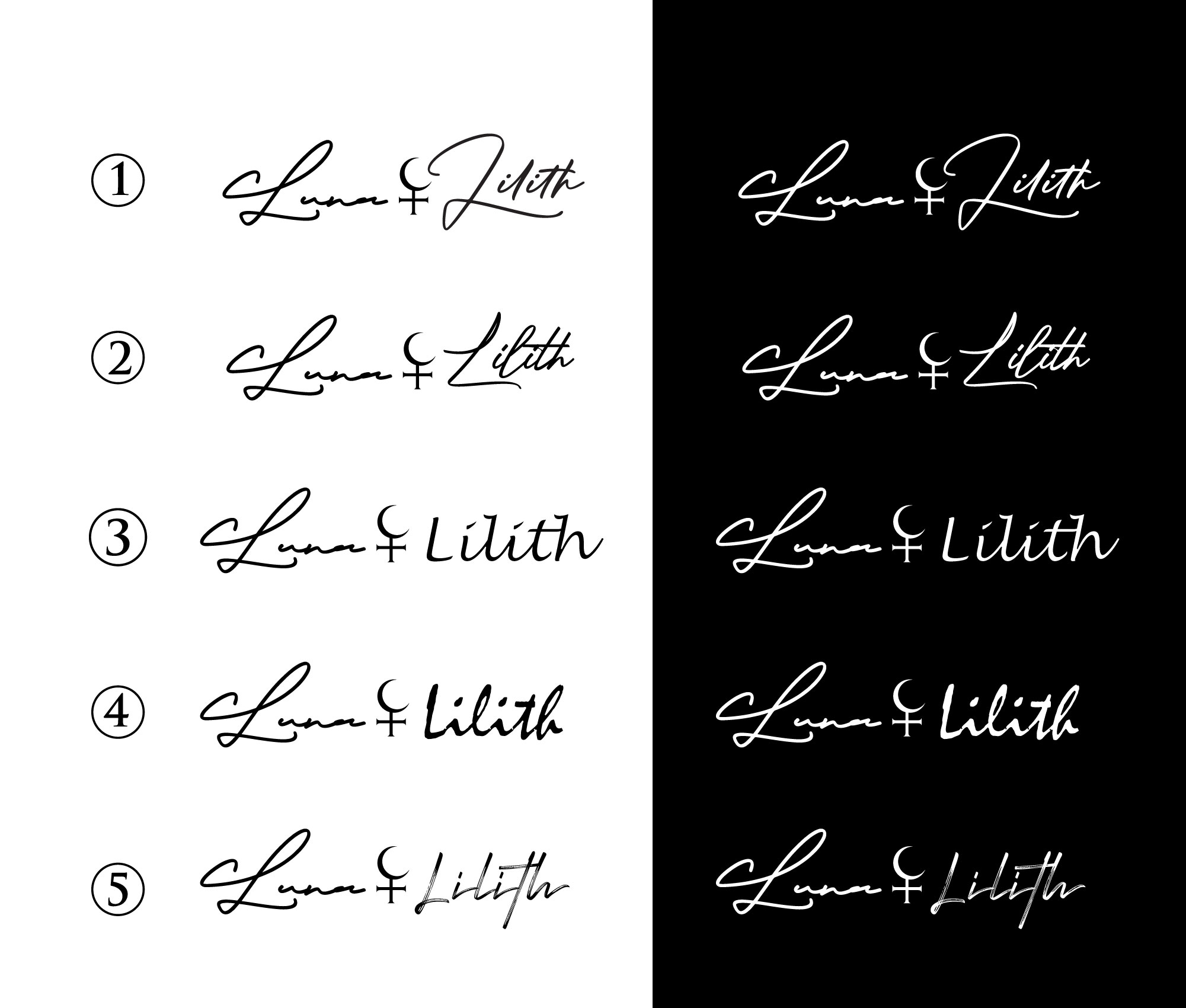 Diseño de Logo por DoYel art para Luna Lilith LLC | Diseño #29755610