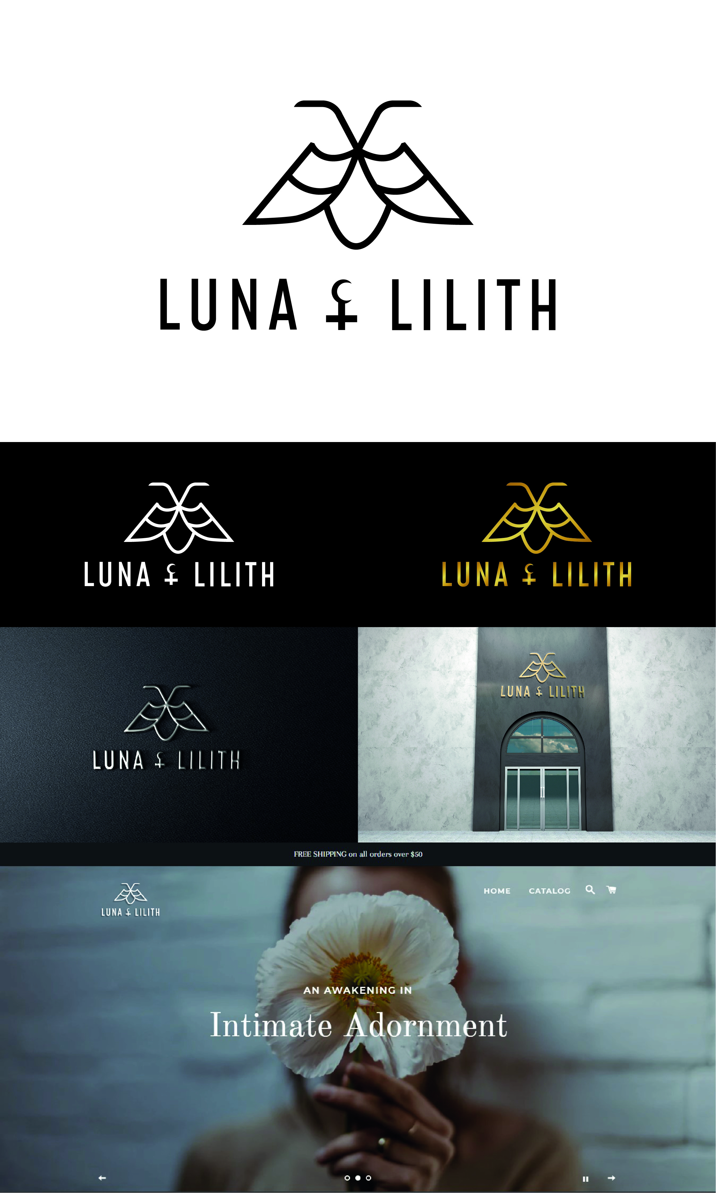 Logo Design by JoshuaCreative for Luna Lilith LLC | Design #29741144