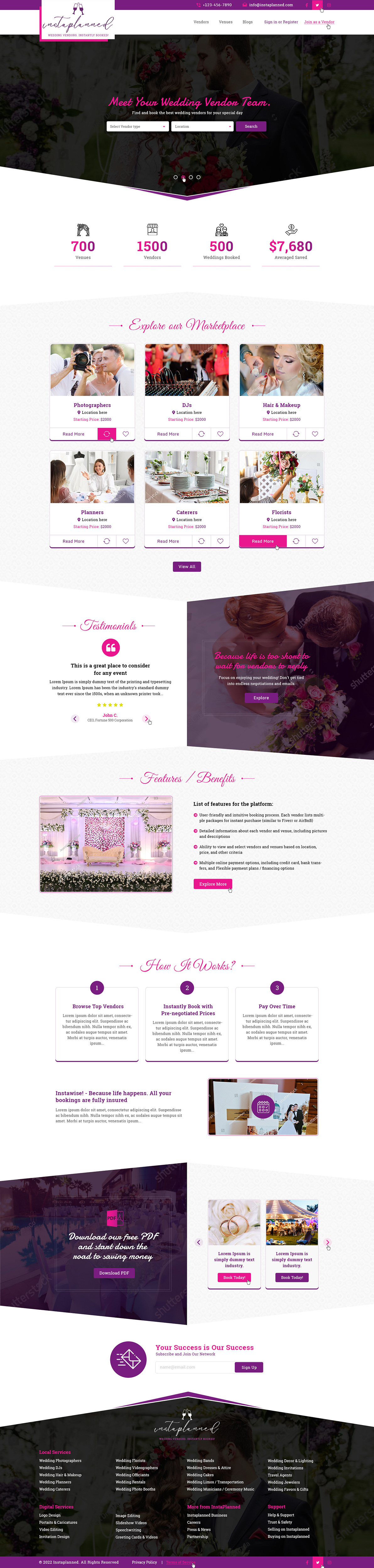 Web Design by Ved Web Services for this project | Design #29745839