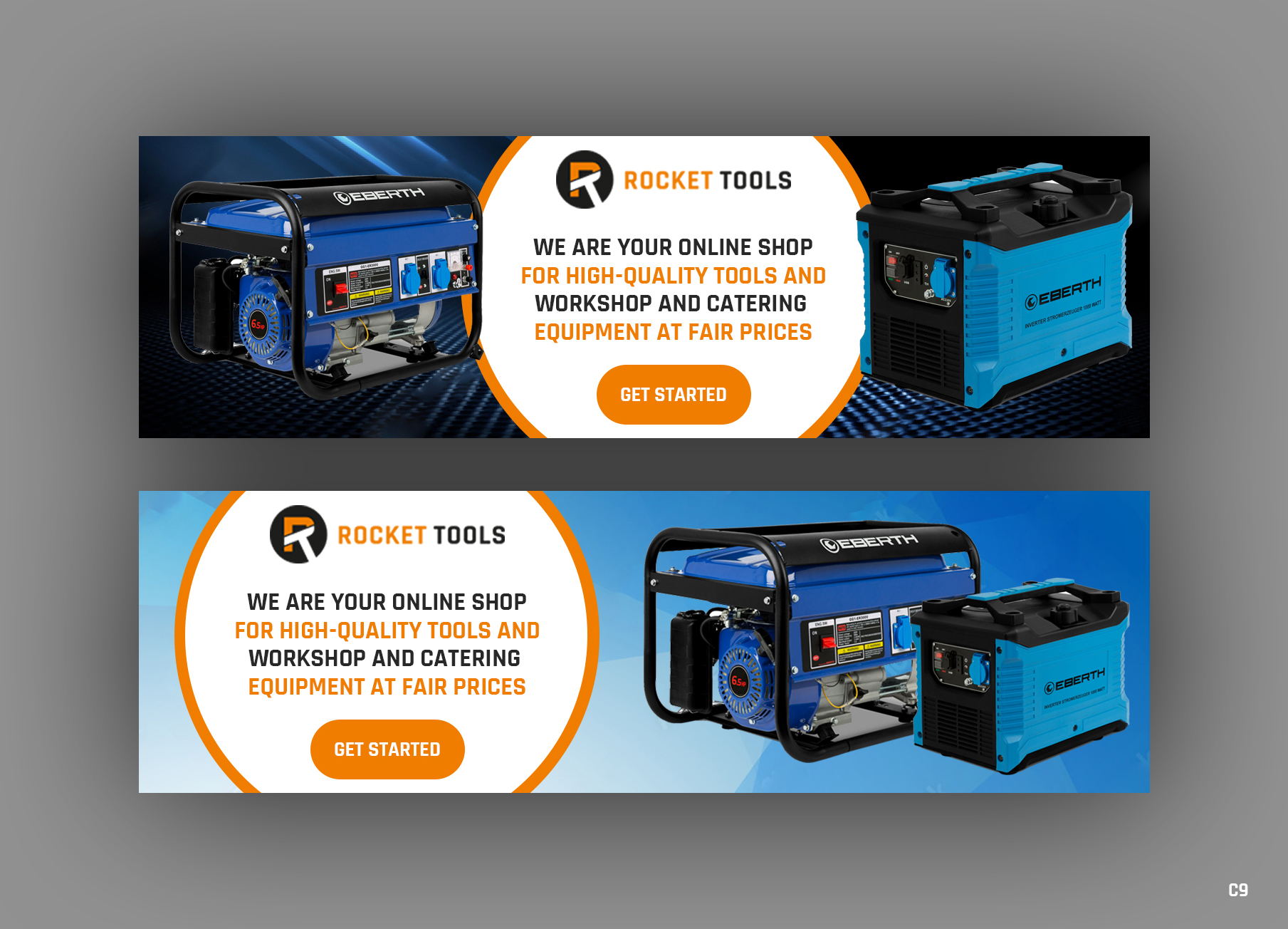 Design de Bannière  par pb pour Rocket Tools GmbH | Design #29741327