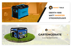 Banner Ad Design by pb for Rocket Tools GmbH | Design: #29741333