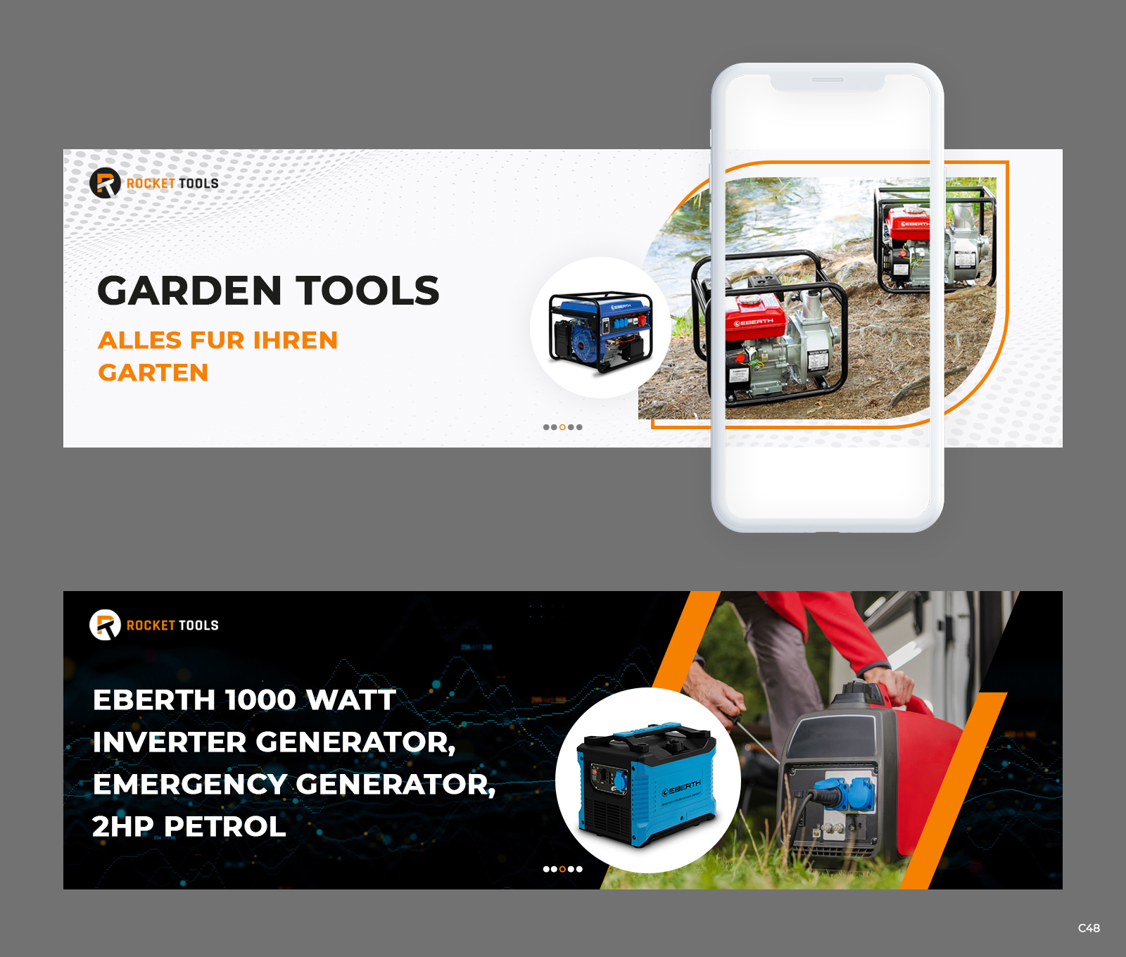 Design de Bannière  par pb pour Rocket Tools GmbH | Design #29741334