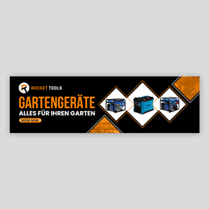 Banner Ad Design by debdesign for Rocket Tools GmbH | Design: #29739786