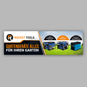 Banner Ad Design by debdesign for Rocket Tools GmbH | Design: #29739796