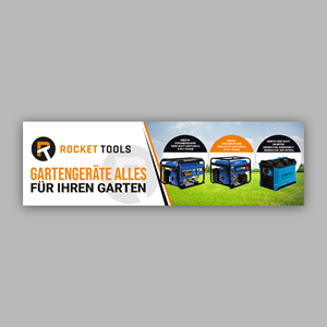 Banner Ad Design by debdesign for Rocket Tools GmbH | Design: #29739797