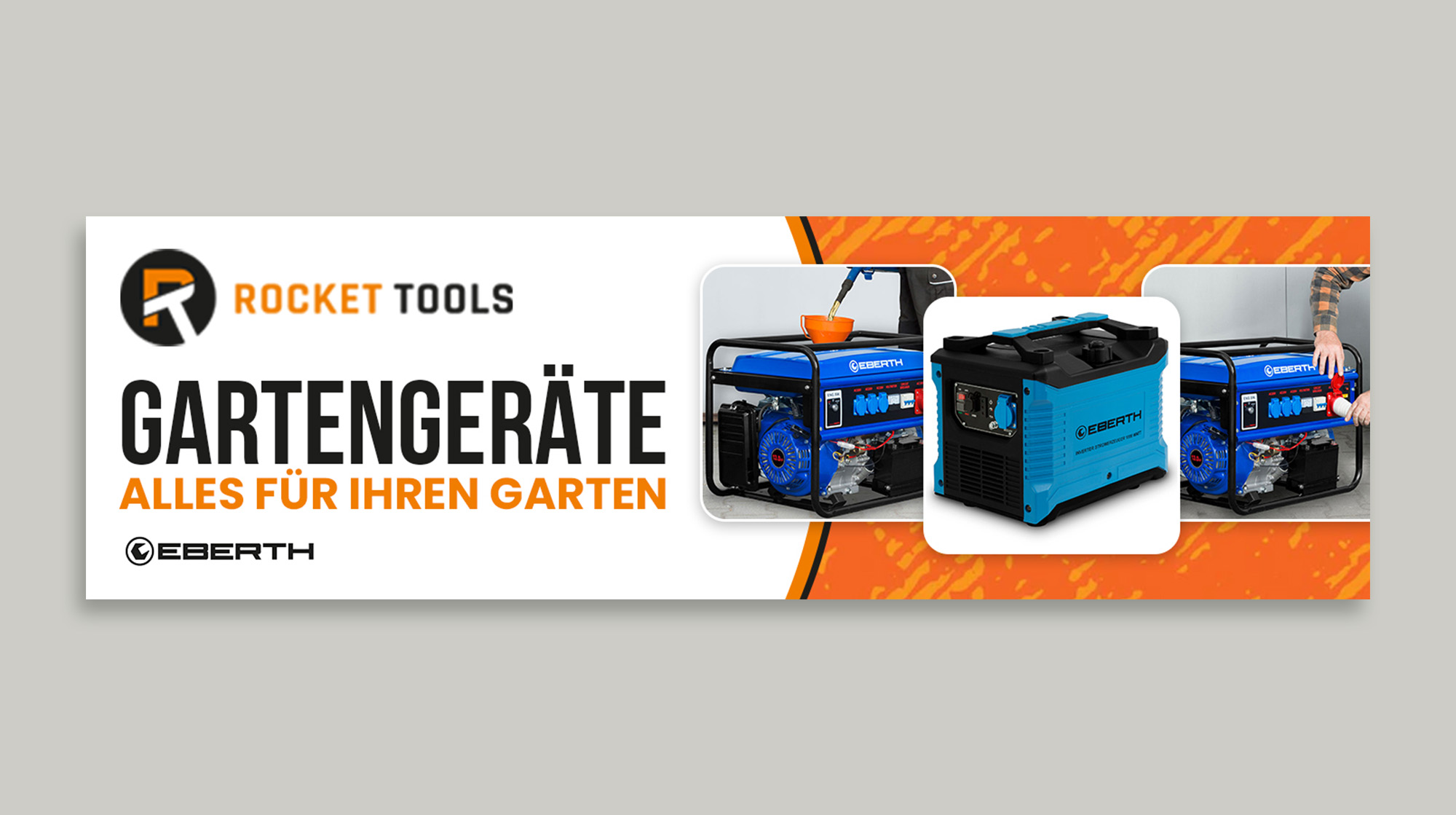 Design de Bannière  par debdesign pour Rocket Tools GmbH | Design #29739857