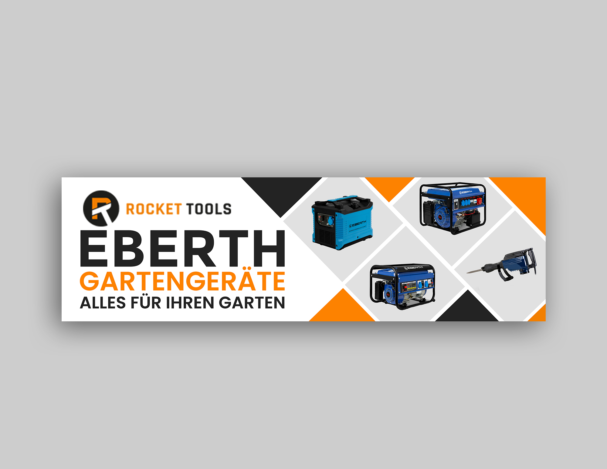 Banner Ad Design by debdesign for Rocket Tools GmbH | Design #29739874