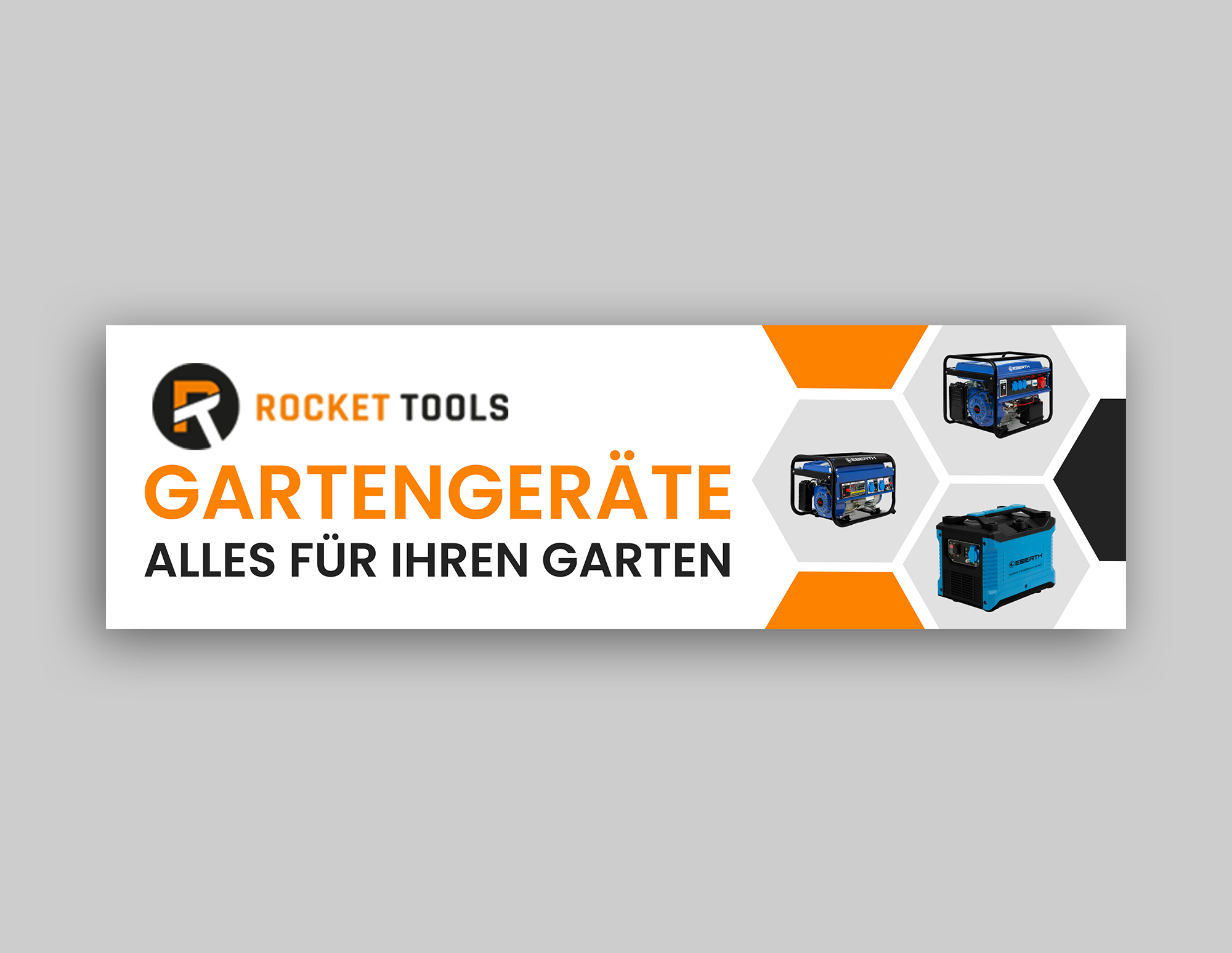 Banner-Design von debdesign für Rocket Tools GmbH | Design #29739875