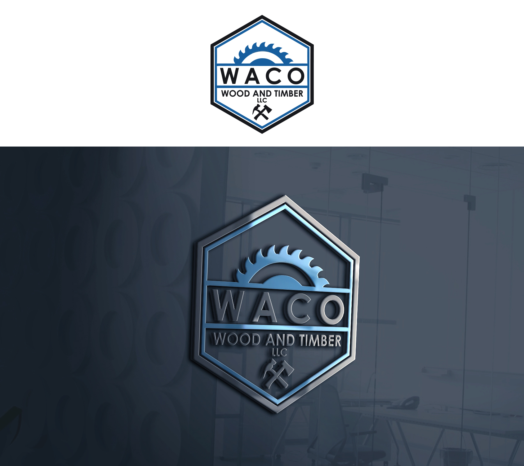 Logo-Design von Ura Designs für Waco Wood and Timber, LLC | Design #29740107