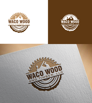 Logo Design by RA-bica for Waco Wood and Timber, LLC | Design: #29739805