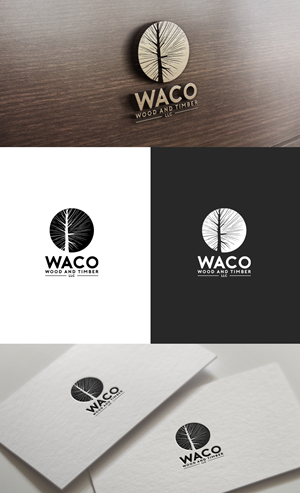 Logo Design by GLDesigns for Waco Wood and Timber, LLC | Design: #29736897