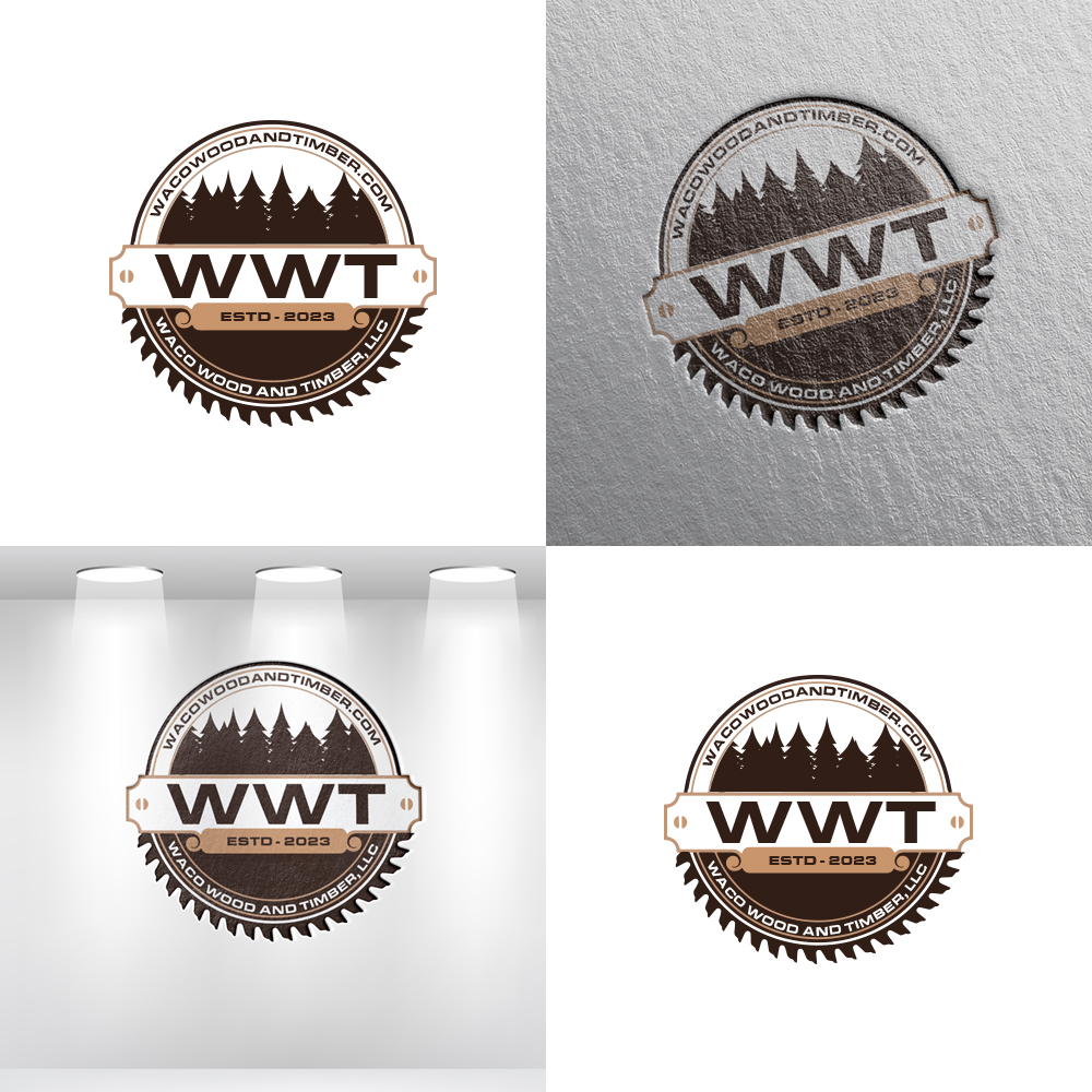 Logo-Design von DesignNXT für Waco Wood and Timber, LLC | Design #29739950