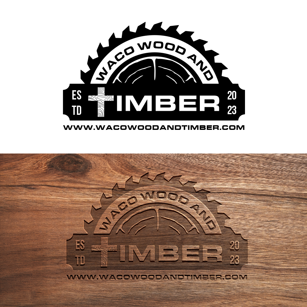 Logo-Design von DesignNXT für Waco Wood and Timber, LLC | Design #29889951