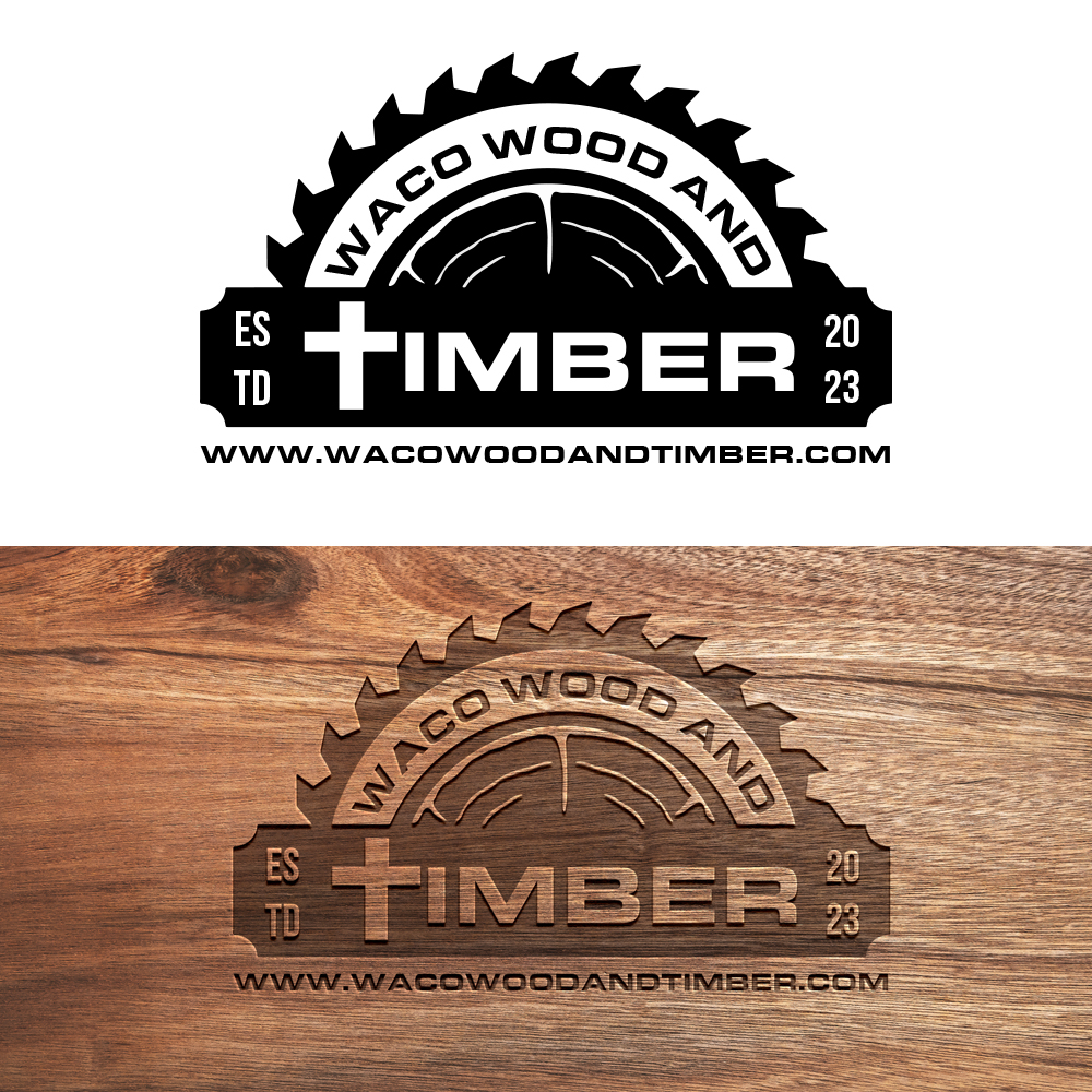 Logo Design by DesignNXT for Waco Wood and Timber, LLC | Design #29889963