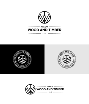 Logo Design by N M Designs for Waco Wood and Timber, LLC | Design: #29741455