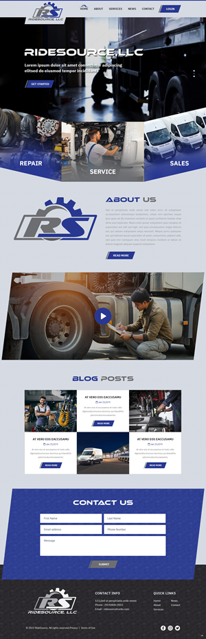 WordPress-Design von pb für RideSource, LLC | Design: #29741312
