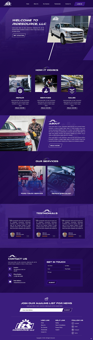 WordPress-Design von pb für RideSource, LLC | Design: #29741318