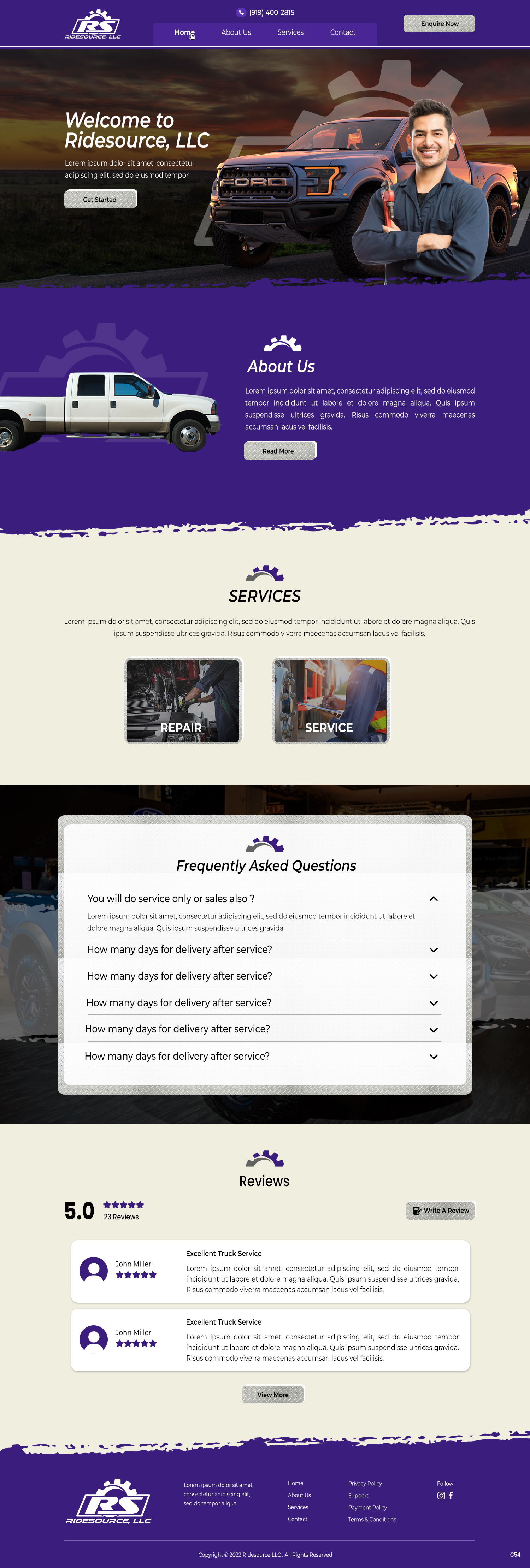 Wordpress Design by pb for RideSource, LLC | Design #29741319