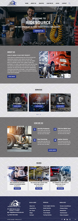 WordPress-Design von pb für RideSource, LLC | Design: #29745996