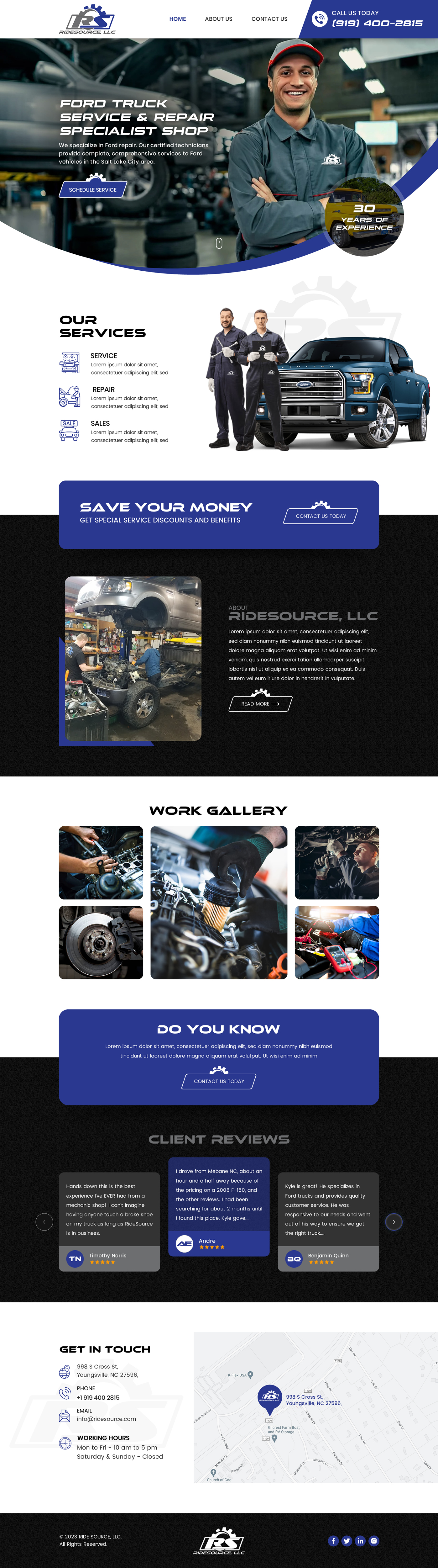 WordPress-Design von Sbss für RideSource, LLC | Design: #29750605