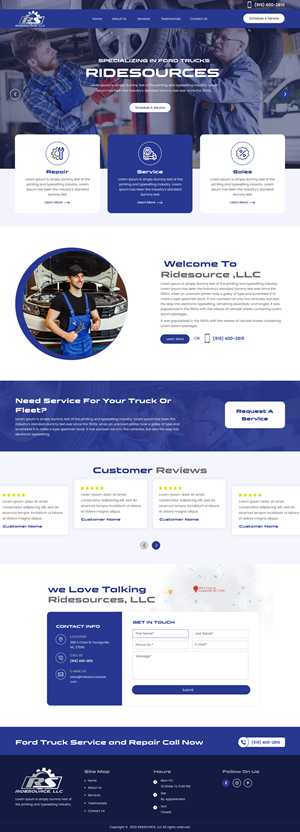 WordPress-Design von rightway für RideSource, LLC | Design: #29744865