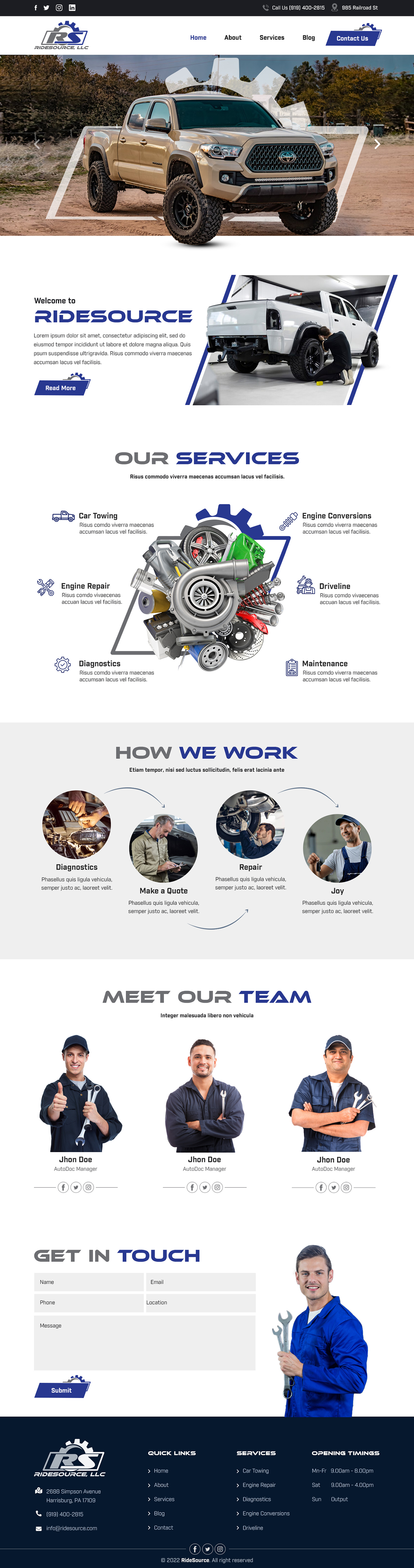 Diseño Wordpress por sai.designer87 para RideSource, LLC | Diseño #29753902