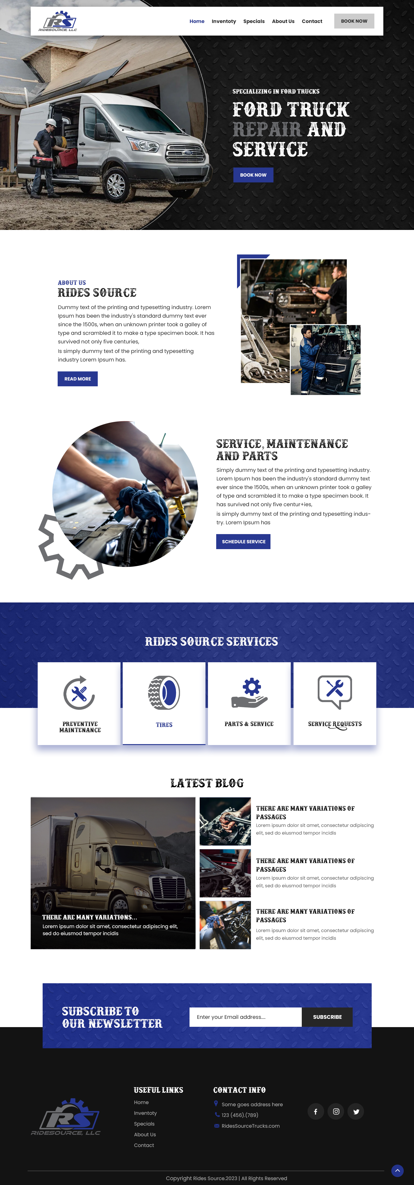 Diseño Wordpress por NZ Creatives para RideSource, LLC | Diseño #29764891