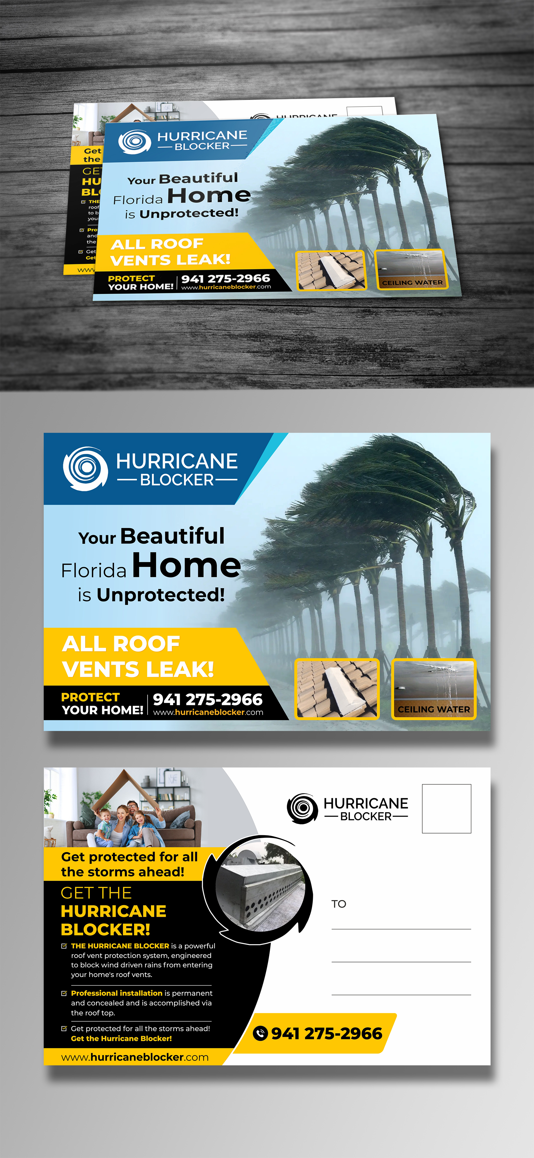 Postcard Design by ecorokerz for this project | Design #29755915