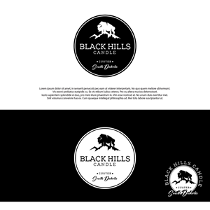 Logo Design by farady for Black Hills Candle | Design: #29750601