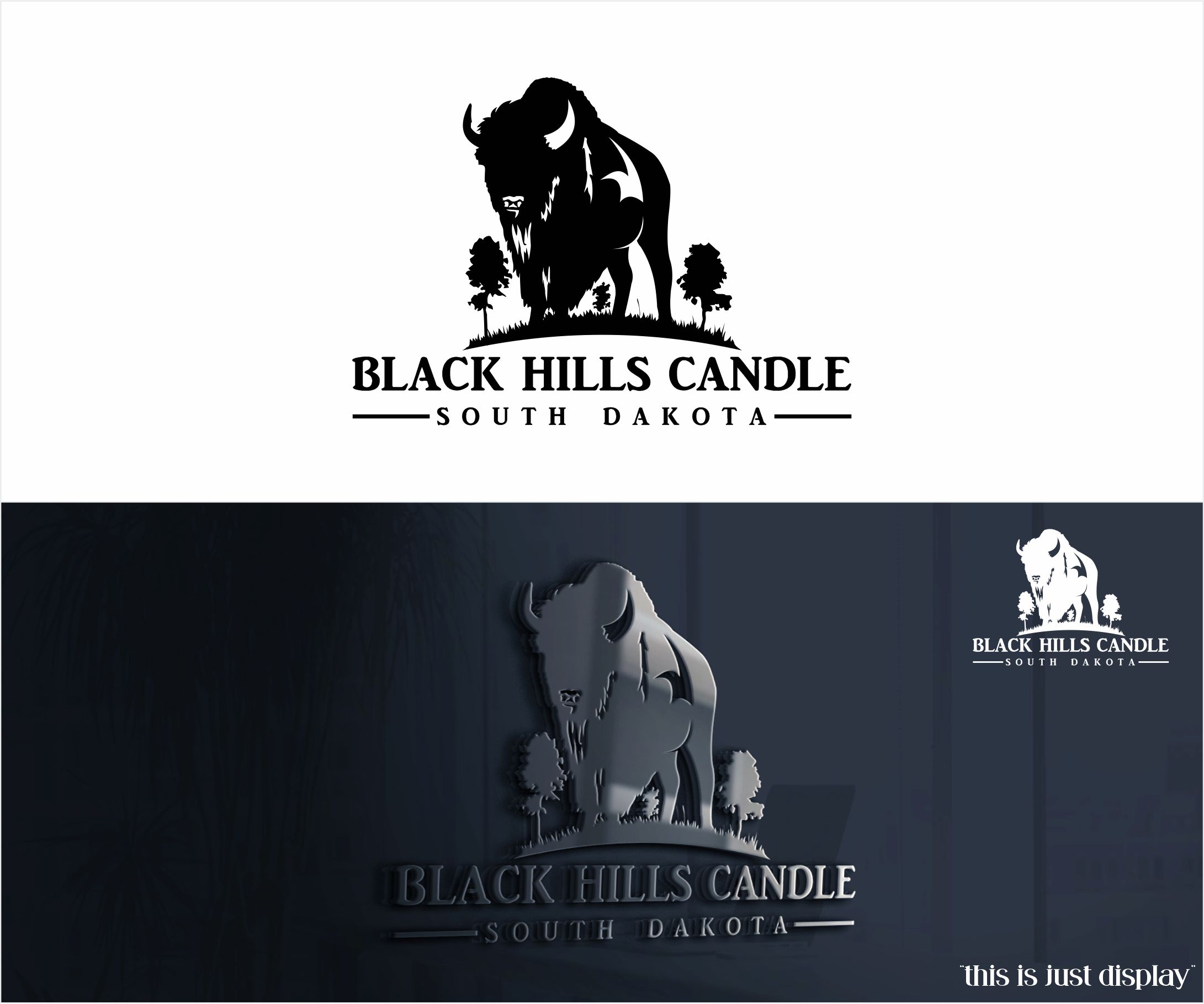 Logo Design by alkaline for Black Hills Candle | Design #29738398