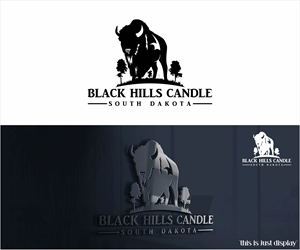 Logo Design by alkaline for Black Hills Candle | Design: #29738398