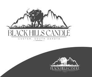 Logo Design by Paint-Tools for Black Hills Candle | Design: #29739921