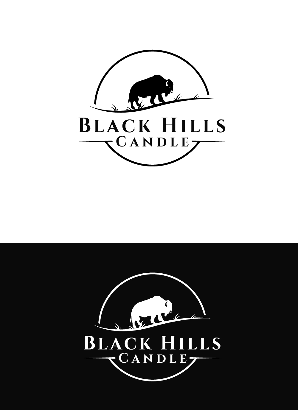 Logo Design by SolDesign for Black Hills Candle | Design #29746673