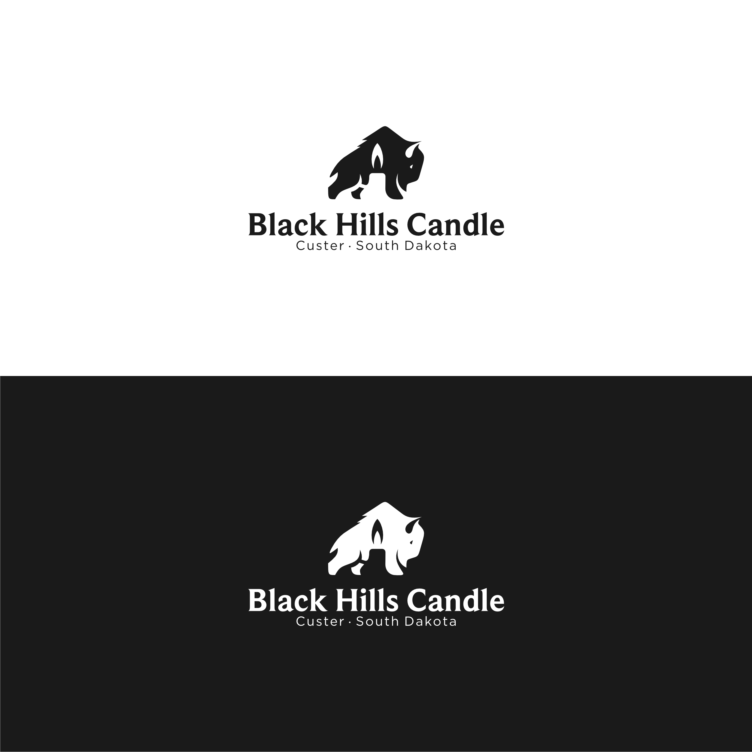 Logo Design by YNCK for Black Hills Candle | Design #29741780