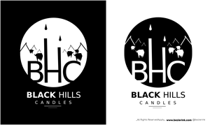 Logo Design by BezierInk Media and Branding for Black Hills Candle | Design: #29746718