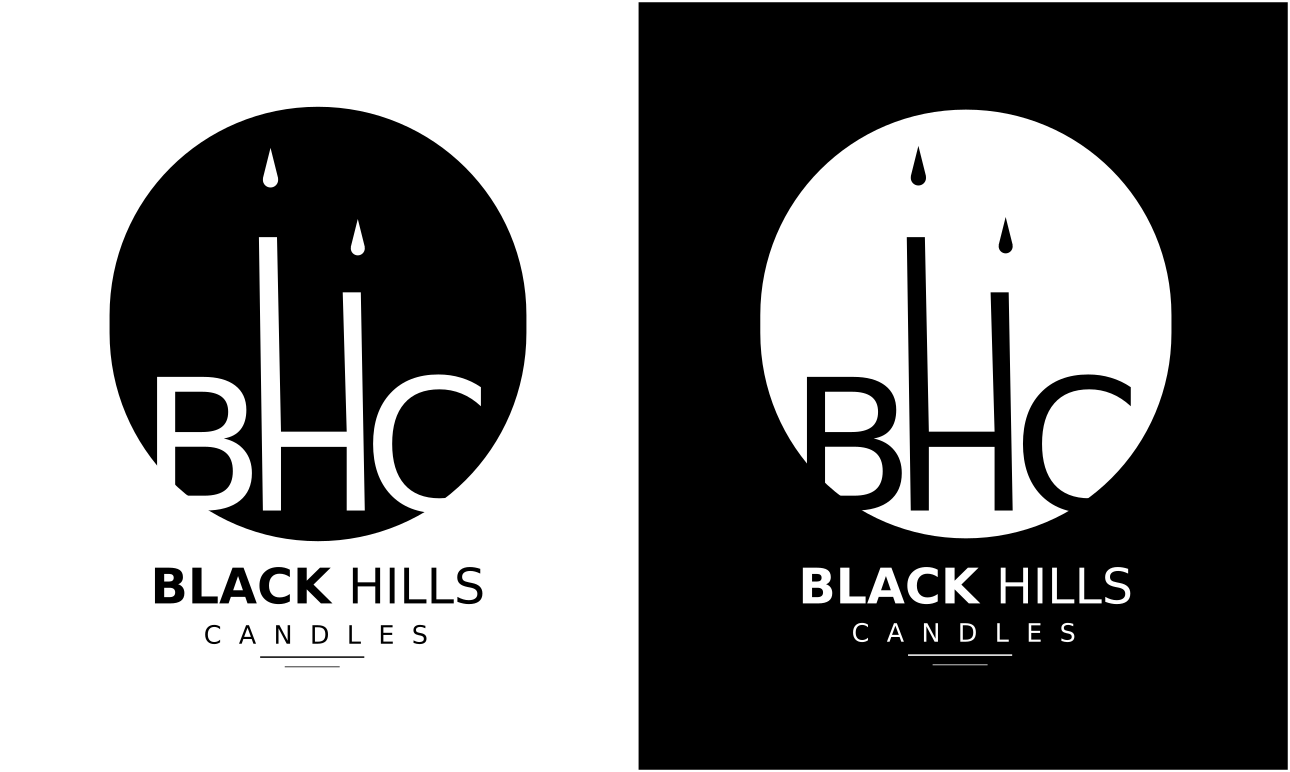 Logo Design by BezierInk Media and Branding for Black Hills Candle | Design #29746720
