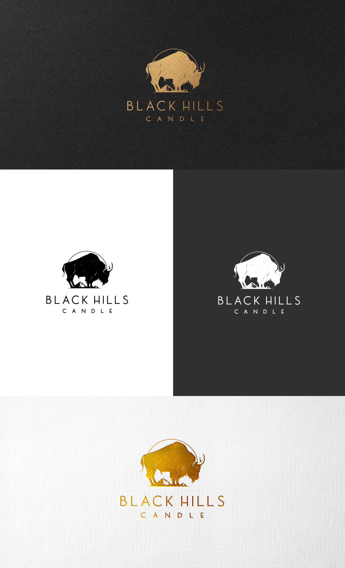 Logo Design by GLDesigns for Black Hills Candle | Design #29737068