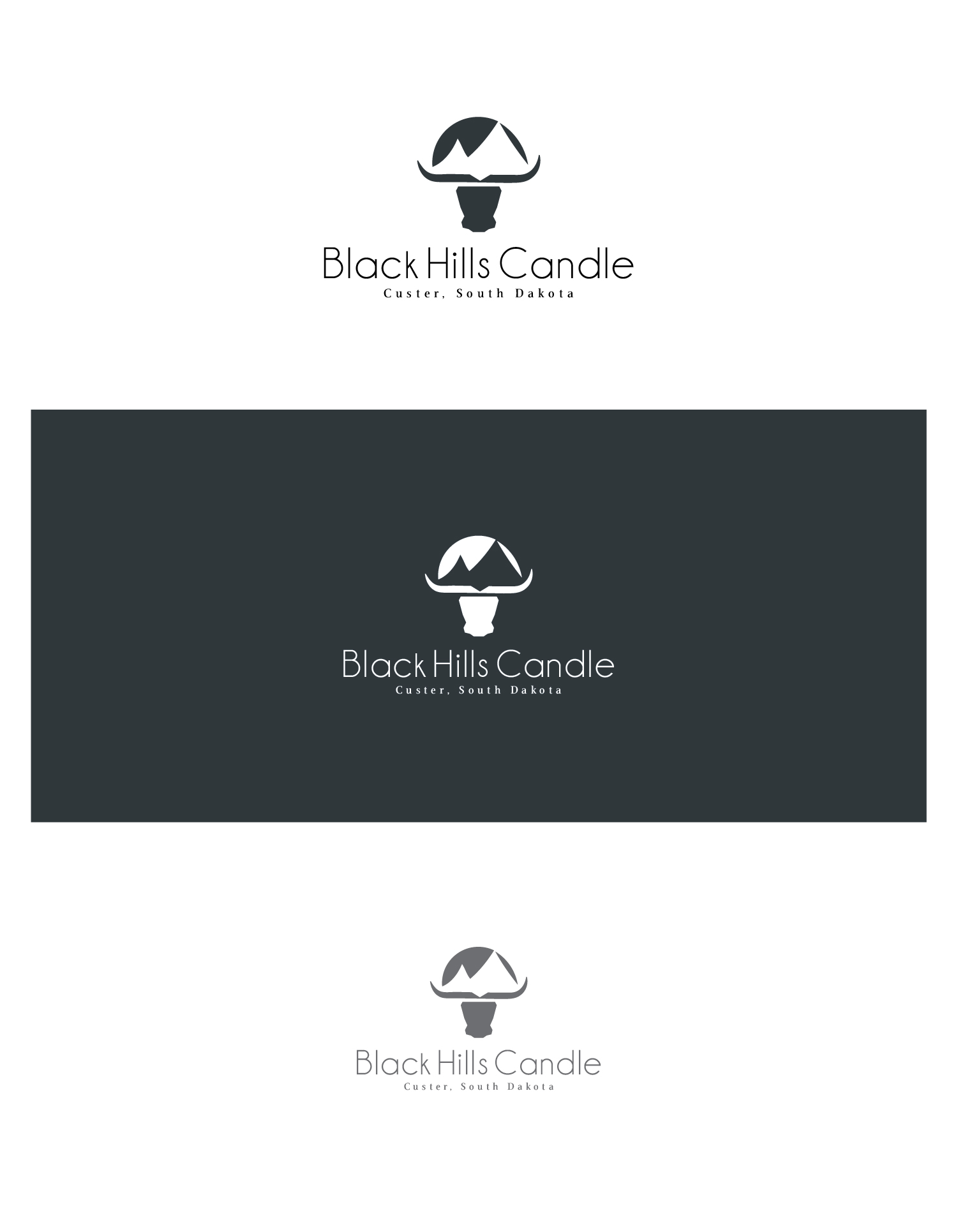 Logo Design by Maxo-Biz for Black Hills Candle | Design #29744972